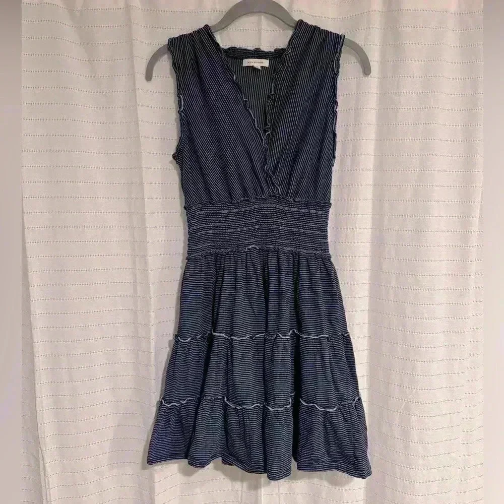 Max Studio Navy Blue Sleeveless Dress - Picture 1 of 6